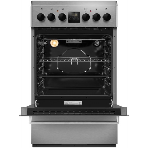 Электрическая плита MAUNFELD MEC55CS08D (нержавеющая сталь) 1