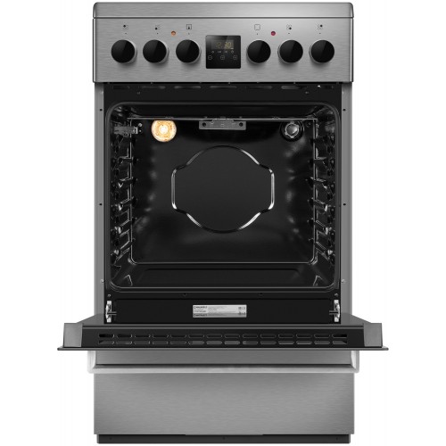 Электрическая плита MAUNFELD MEC55CS08D (нержавеющая сталь) 2