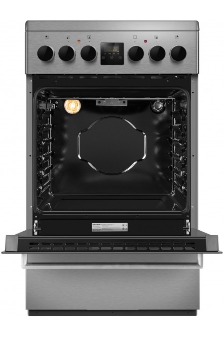 Электрическая плита Maunfeld MEC55CS08D (нержавеющая сталь) 2