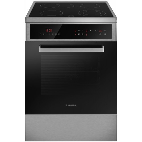 Электрическая плита MAUNFELD MEC611CS10TD (серебристый/черный) 