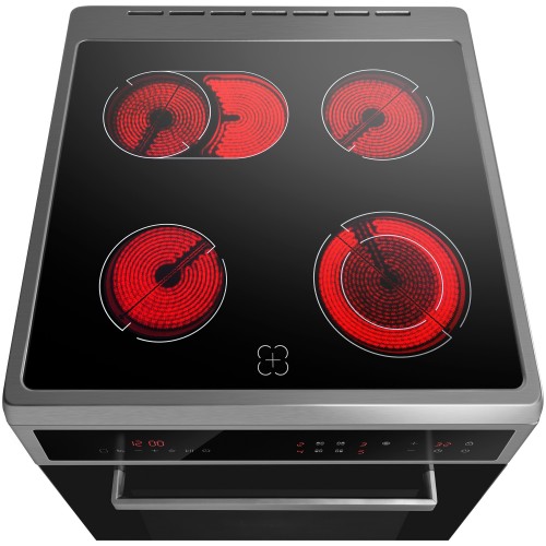 Электрическая плита MAUNFELD MEC611CS10TD (серебристый/черный) 2