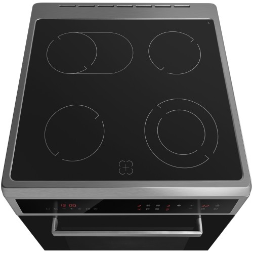 Электрическая плита MAUNFELD MEC611CS10TD (серебристый/черный) 3