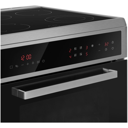 Электрическая плита MAUNFELD MEC611CS10TD (серебристый/черный) 4