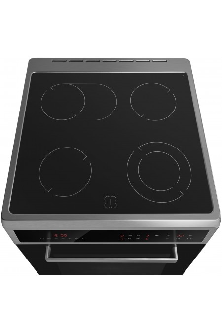 Электрическая плита Maunfeld MEC611CS10TD (серебристый/черный) 3