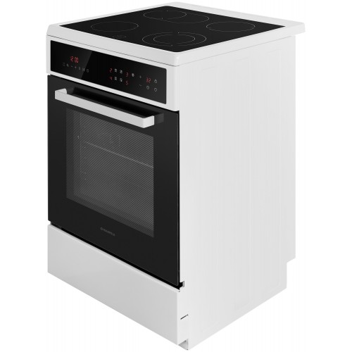Электрическая плита MAUNFELD MEC611CW10TD (белый/черный) 5