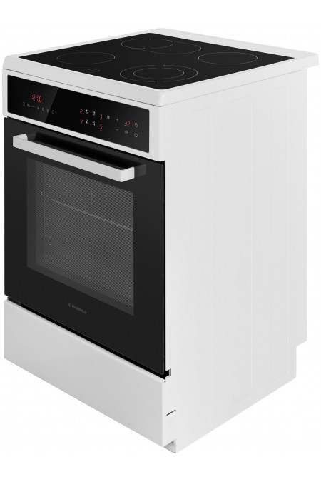 Электрическая плита Maunfeld MEC611CW10TD (белый/черный) 5