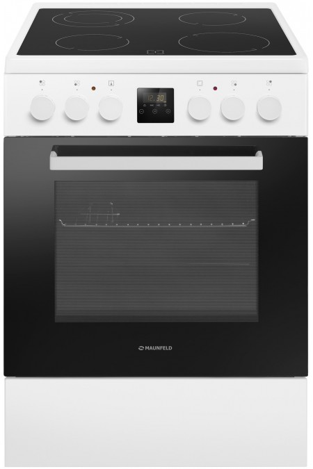 Электрическая плита Maunfeld MEC67CW08TD (белый) 