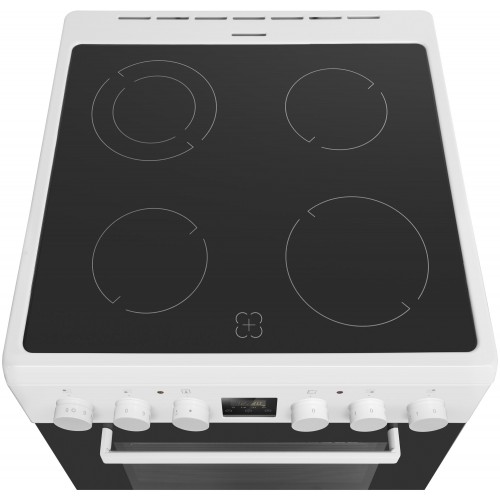 Электрическая плита MAUNFELD MEC67CW08TD (белый) 5