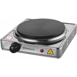 Электрическая плита Sakura ПЭ-01Н (серебристый)