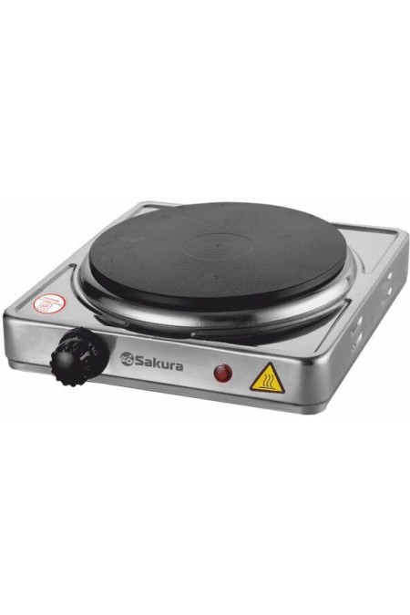 Электрическая плита Sakura ПЭ-01Н (серебристый) 