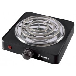 Электрическая плита Sakura ПЭ-02В (черный)