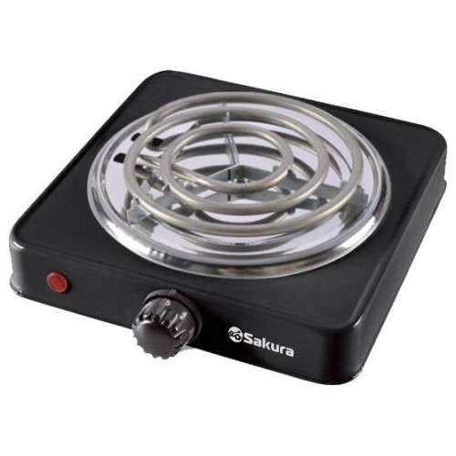 Электрическая плита Sakura ПЭ-02В (черный) 