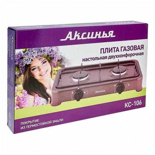 Газовая плита Аксинья КС-106 (коричневый) 1