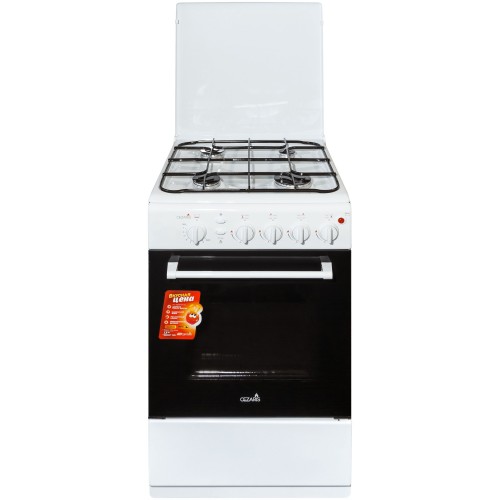 Газовая плита CEZARIS ПГЭ 1000-13 (белый) 