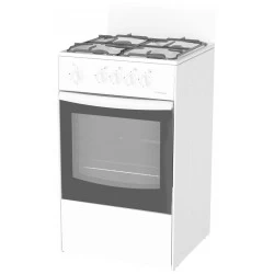 Газовая плита DARINA S4 GM 441 101 W (белый)