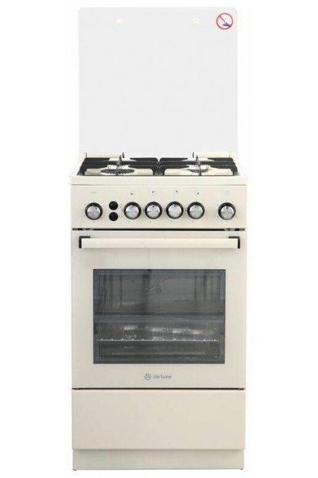 Газовая плита De Luxe 5040.30Г (кр) Ч/Р-013 (бежевый) 