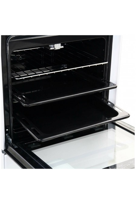 Газовая плита De Luxe 5040.30Г (кр) Ч/Р (белый) 3