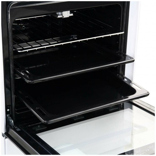 Газовая плита De Luxe 5040.30Г (кр) Ч/Р (белый) 3