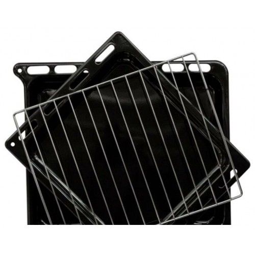 Газовая плита De Luxe 5040.30Г (кр) Ч/Р (белый) 4