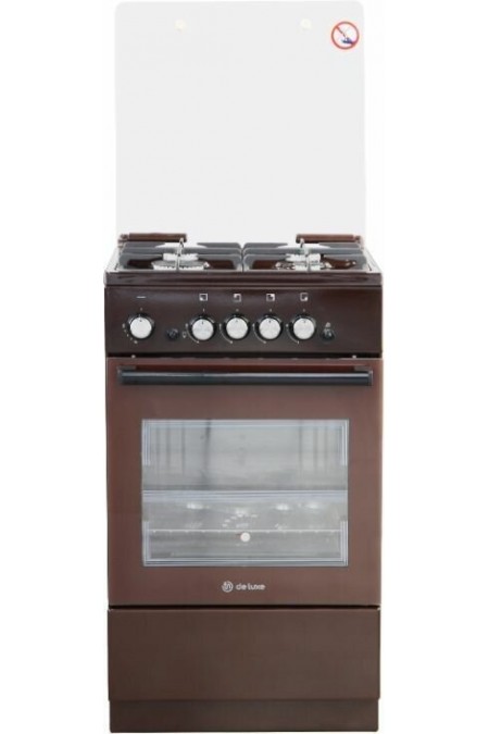 Газовая плита De Luxe 5040.32Г (кр) Ч/Р-014 (коричневый) 