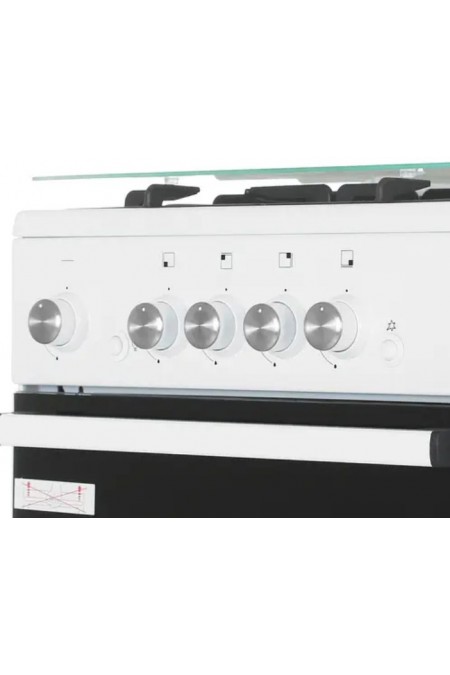 Газовая плита De Luxe 5040.32Г (кр) Ч/Р (белый) 5