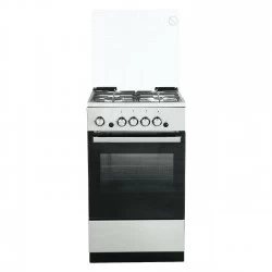 Газовая плита De Luxe 5040.32г(кр)чр 010 (нержавеющая сталь)