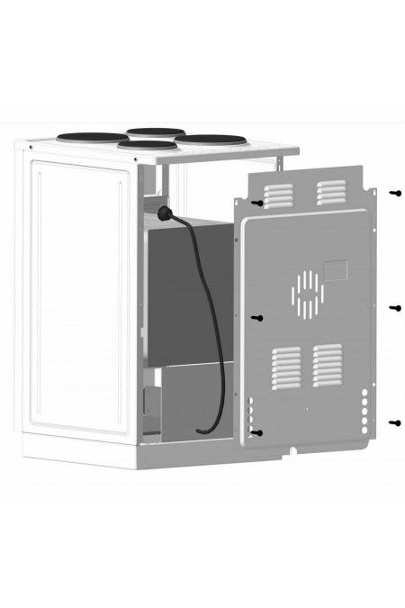 Газовая плита De Luxe 5040.33Г (белый) 7