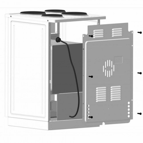 Газовая плита De Luxe 5040.33Г (белый) 7