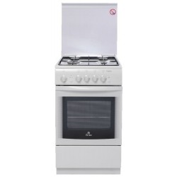 Газовая плита De Luxe 5040.36г (кр) (белый)