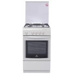 Газовая плита De Luxe 5040.36г (кр) (белый)