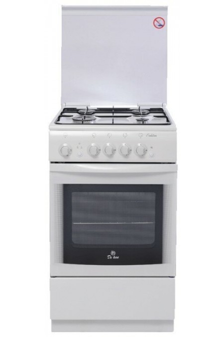 Газовая плита De Luxe 5040.36г (кр) (белый) 