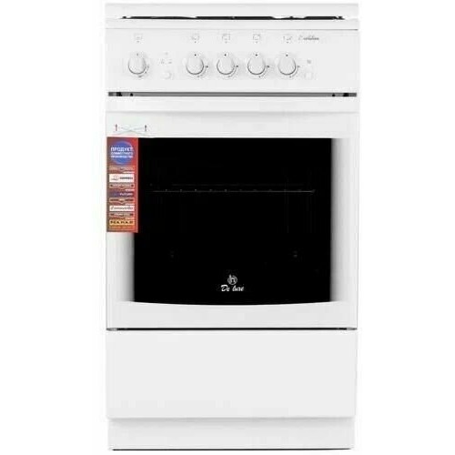 Газовая плита De Luxe 5040.36г (кр) (белый) 1