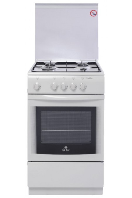 Газовая плита De Luxe 5040.37Г (кр) (белый) 