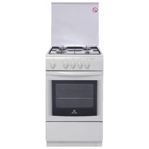 Газовая плита De Luxe 5040.37Г (кр) (белый) 