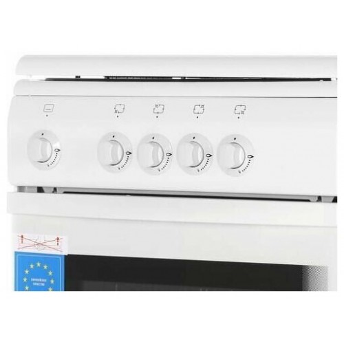 Газовая плита De Luxe 5040.37Г (кр) (белый) 3