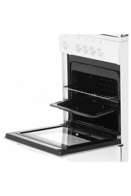 Газовая плита De Luxe 5040.37Г (кр) (белый) 5