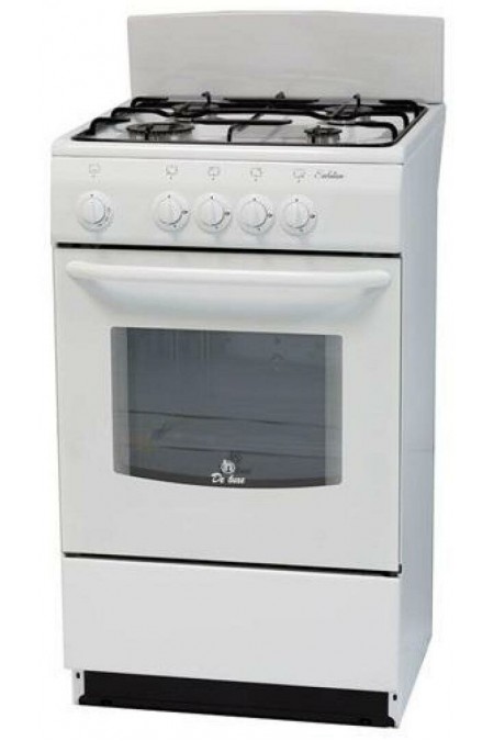 Газовая плита De Luxe 5040.38Г (щ) (белый) 