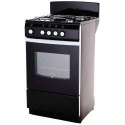 Газовая плита De Luxe 5040.38Г (щ) (черный)