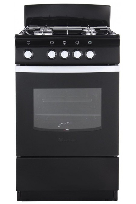 Газовая плита De Luxe 5040.38Г (щ) (черный) 