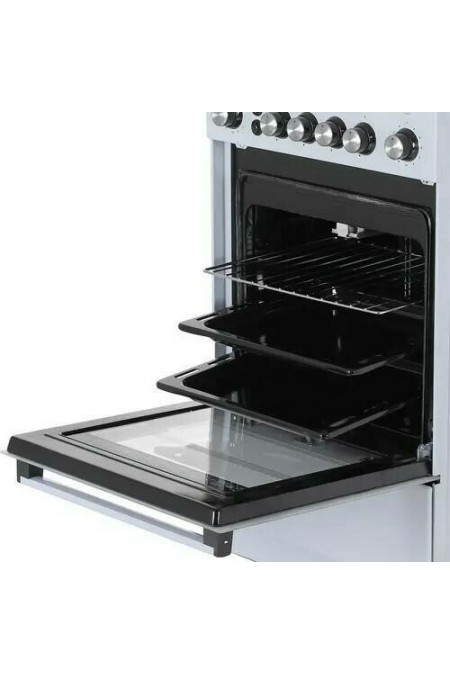 Газовая плита De Luxe 5040.40Г (кр) Ч/Р-012 (серый) 4