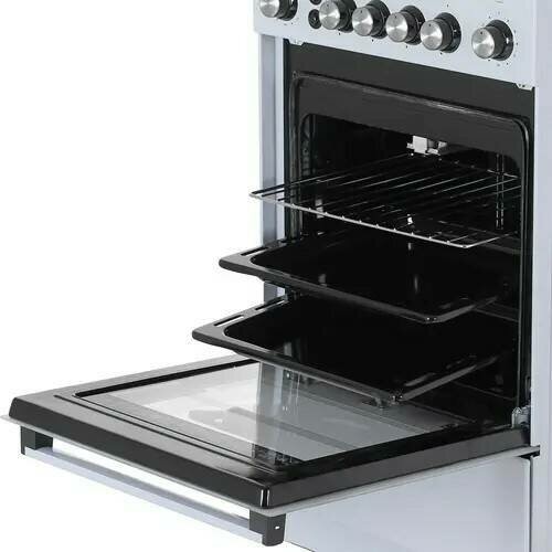 Газовая плита De Luxe 5040.40Г (КР) Ч/Р-012 (серый) 6