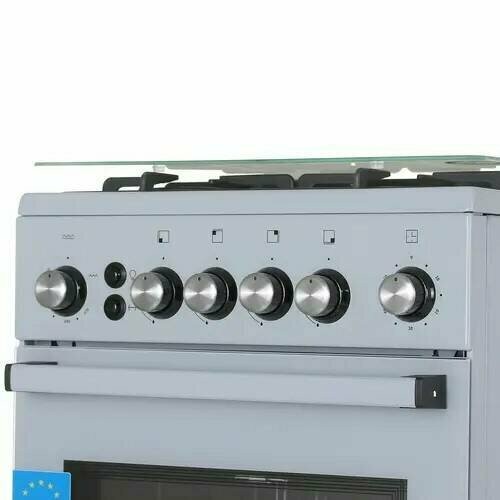 Газовая плита De Luxe 5040.40Г (КР) Ч/Р-012 (серый) 7