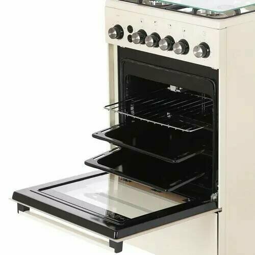 Газовая плита De Luxe 5040.40Г (кр) Ч/Р-013 (бежевый) 1