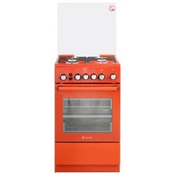 Газовая плита De Luxe 5040.40Г (КР) Ч/Р-017 (терракотовый)