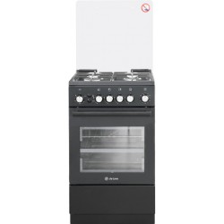 Газовая плита De Luxe 5040.40г(кр) ЧР-015 (черный)