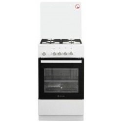 Газовая плита De Luxe 5040.42Г (кр) (белый)