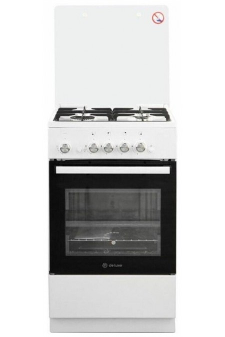Газовая плита De Luxe 5040.42Г (кр) (белый) 
