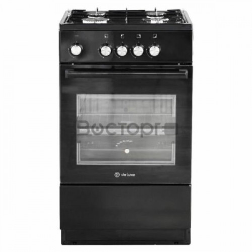 Газовая плита De Luxe 5040.48Г (щ)-011 (черный) 