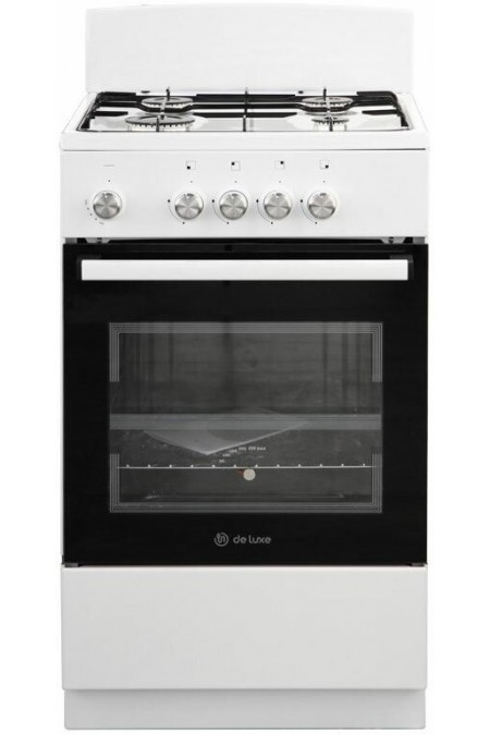 Газовая плита De Luxe 5040.48Г (щ) (белый) 