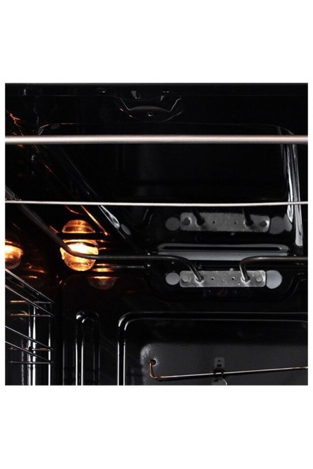 Газовая плита De Luxe 506040.01Г (кр) Ч/Р (белый) 1